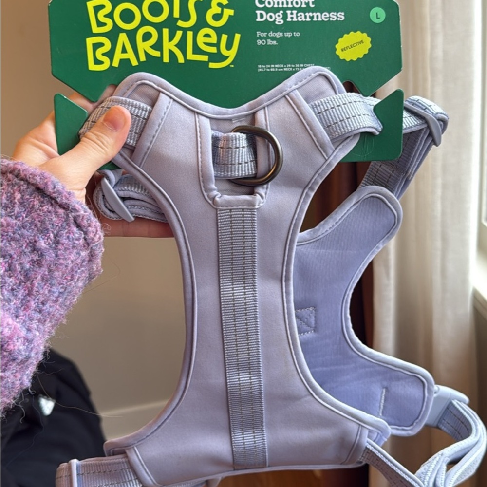 Boots & Barkley Gray Comfort Dog Harness
